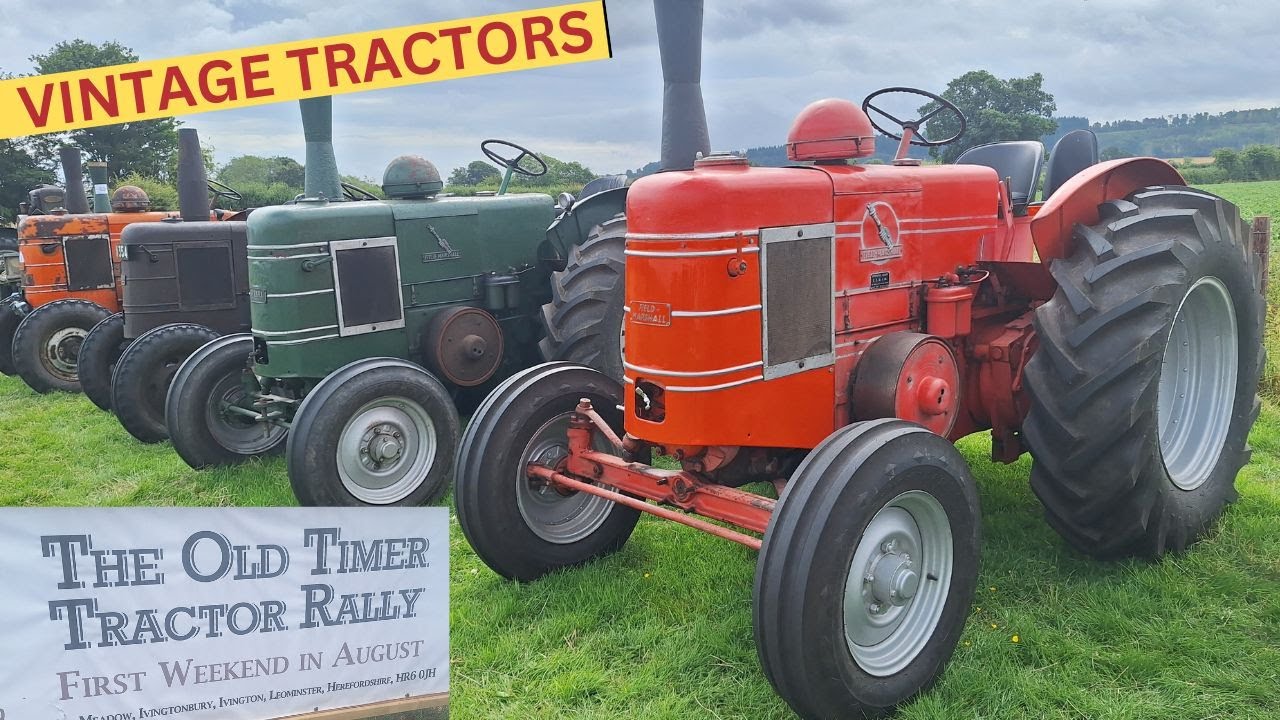 The Old Timer Vintage Tractor Rally. Leominster 2024