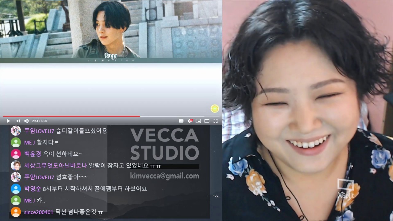 아미와 들어보는 Agust D   저 달  (Moonlight)