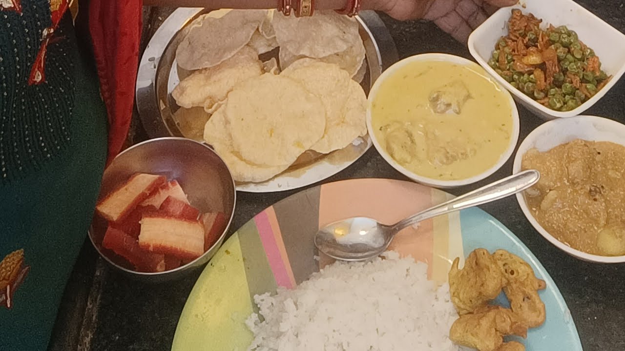 Aaj live me very tasty lunch bani