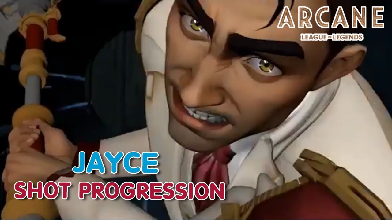 Jayce 🆚 Chemtech Berserkers Shot Progression | ARCANE | Riot Games |@3DAnimationInternships