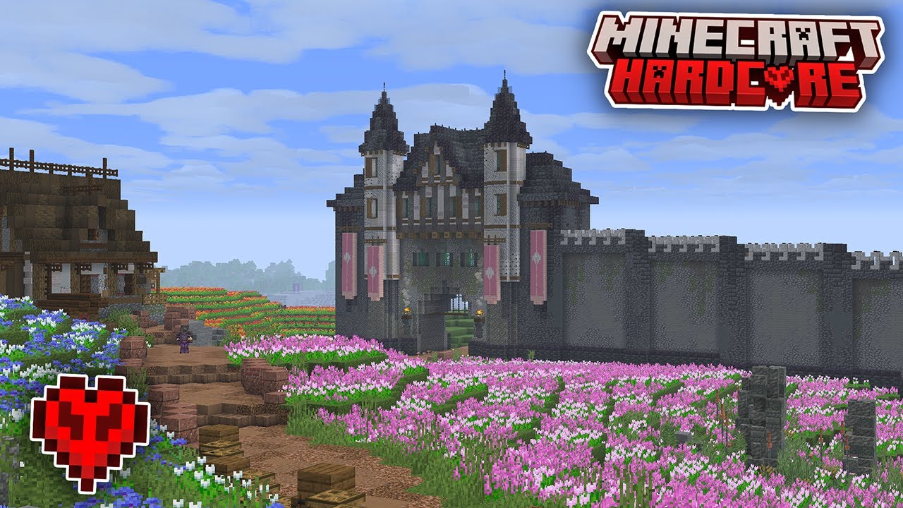 Im Building a MEGA CITY In Hardcore Minecraft