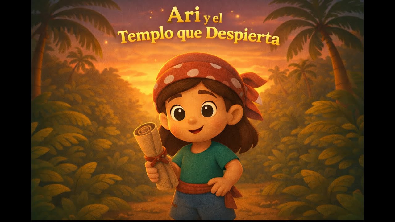 🌿 Ari y el Templo que Despierta | Cuento Infantil de BubaTunes ✨🐘