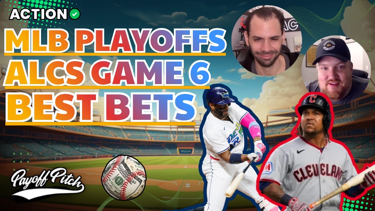 Guardians vs. Rays Expert Picks For Game 6 Of The ALCS! | Payoff Pitch