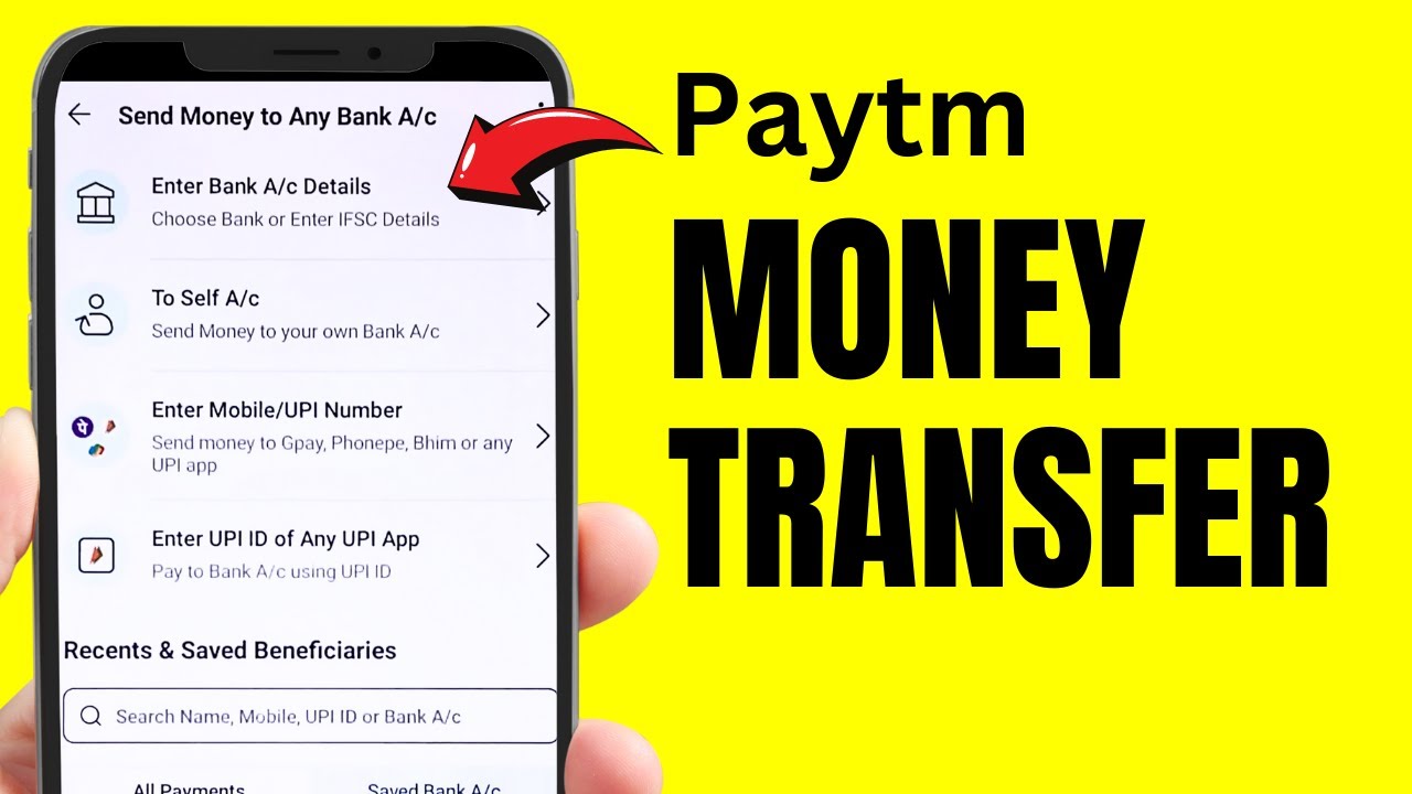 How to Transfer Money From Paytm App? Transfer Money to Bank Account