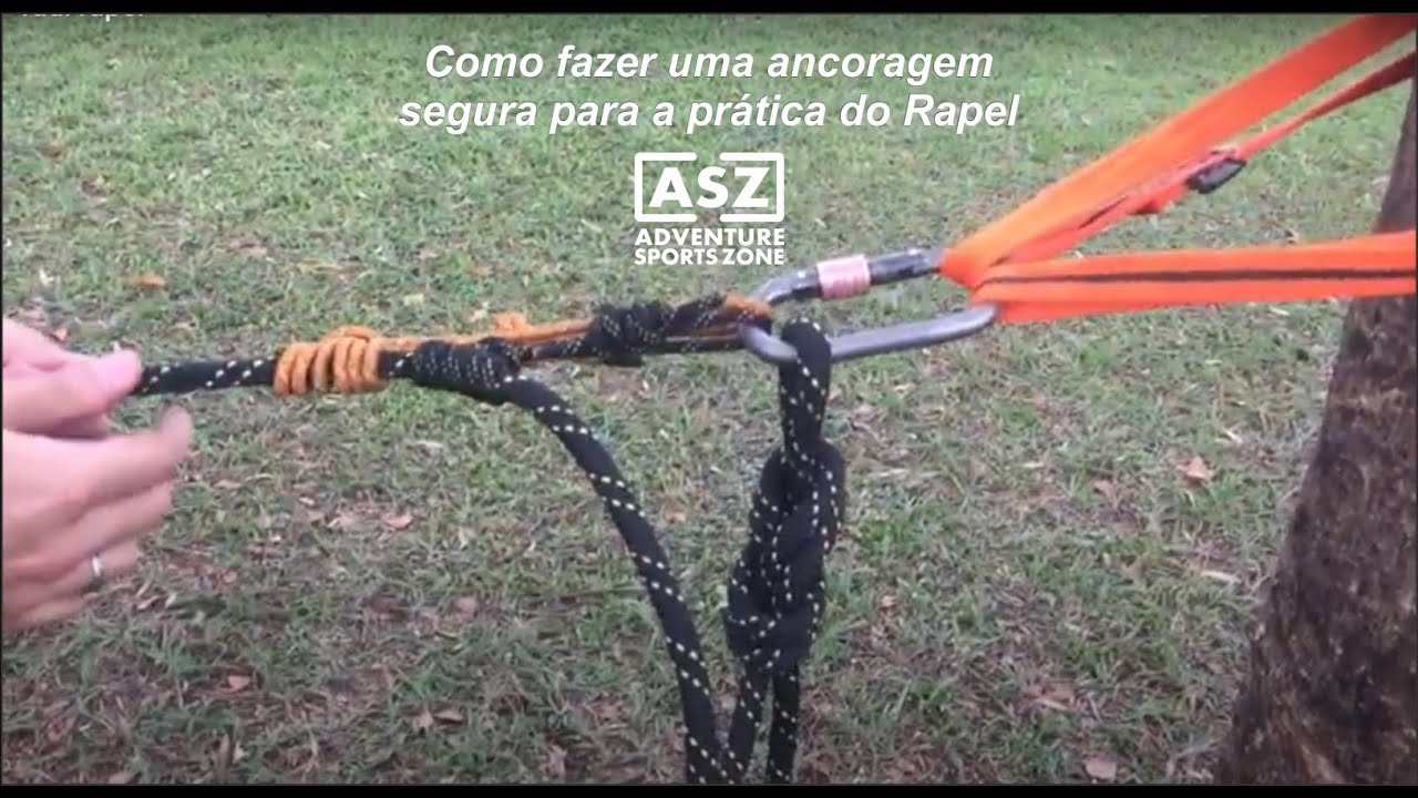 Aprenda a fazer uma ancoragem segura para a prática de Rapel