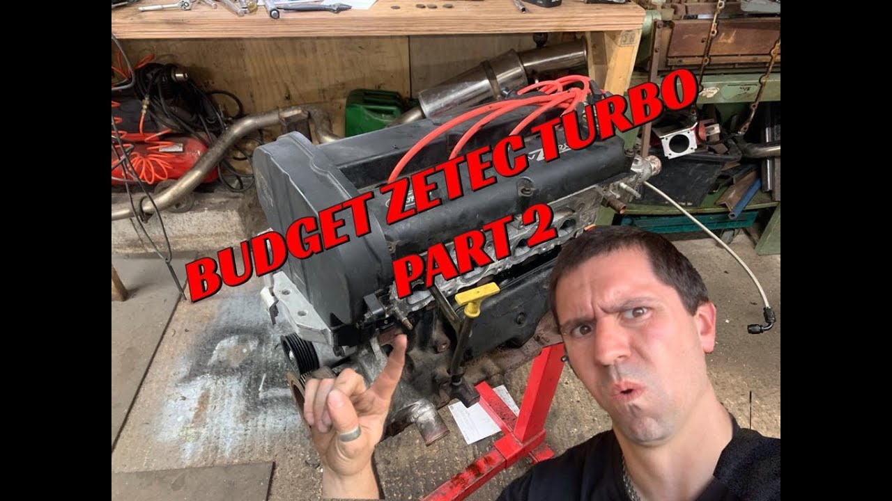 Бюджетный ZETEC TURBO часть 2 (РАБОТАЕТ!!!)