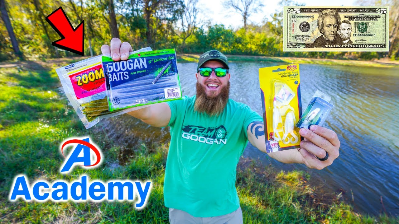 $25 Academy Fishing Challenge (Fall Lures ONLY Edition)