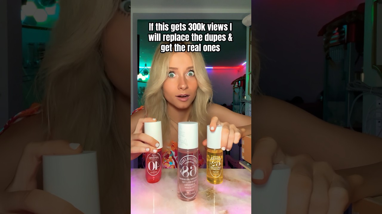 SOL DE JANEIRO DUPES 😳 sub to see if we replace them! Ahaha #viral #sephora #dupes