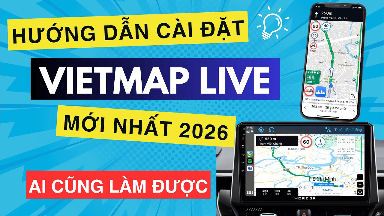 Hướng Dẫn Cài Đặt và Kích Hoạt Vietmap Live Mới Nhất 2026 (Ai cũng làm được)