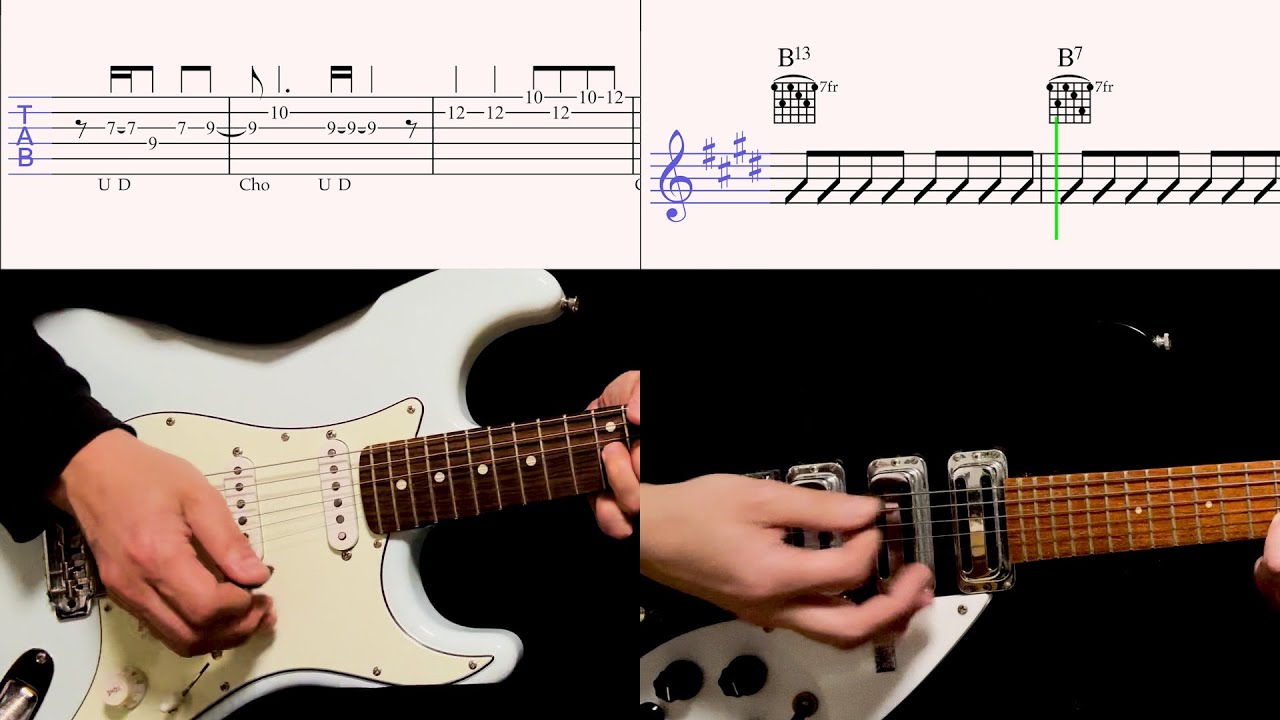 Guitar TAB : Day Tripper - The Beatles - isolated track