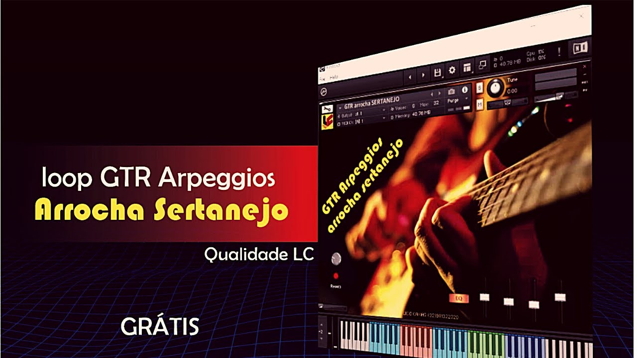 GTR LOOP ARPEGGIOS ARROCHA SERTANEJO - TOP DEMAIS!!!