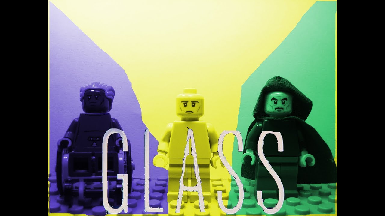 Glass trailer in lego