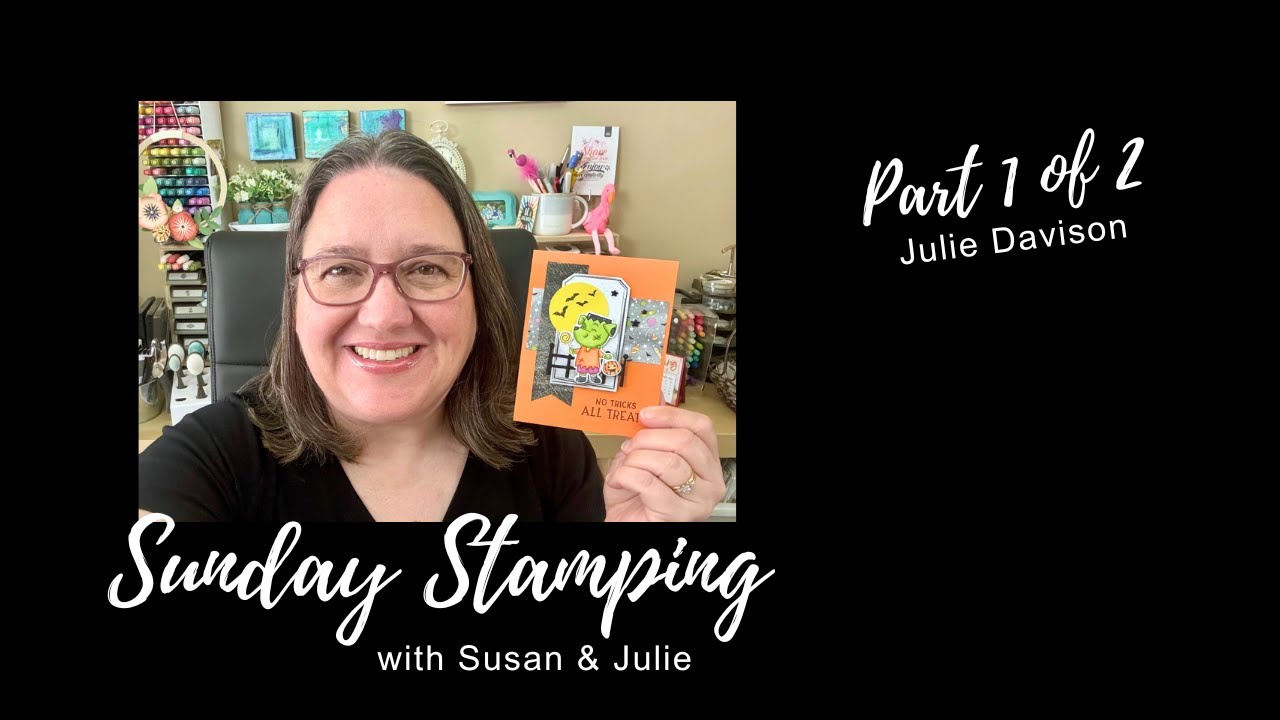 Sunday Stamping Ep 215: Stampin' Up! Spooky Sweet Halloween Designer Paper Pop-Up + MORE Card Ideas