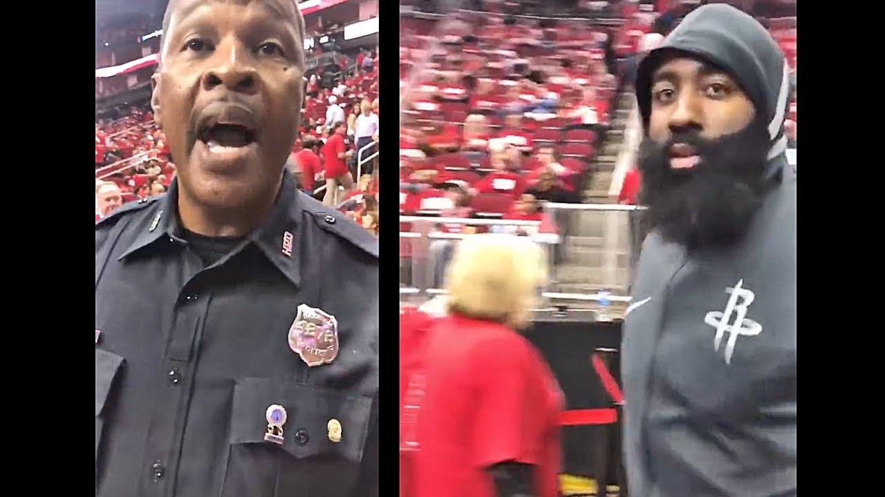 James Harden Slaps Fan's Phone For Calling Him A "FLOPPER"