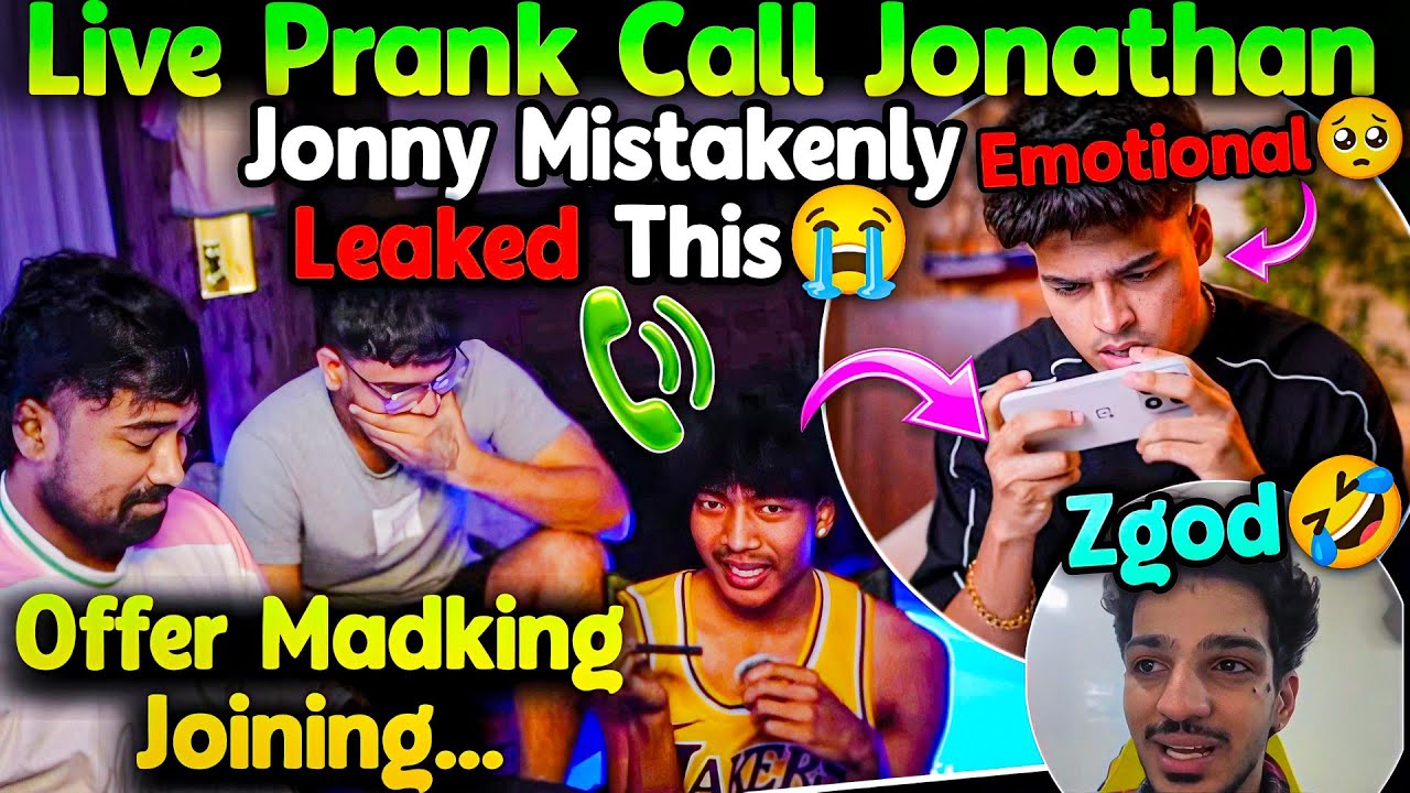 Clutchgod Live Prank Call Jonathan & ZGod🤣 Offer Madkings Join🚨 Jonny Mistakenly Leaked This...🥹