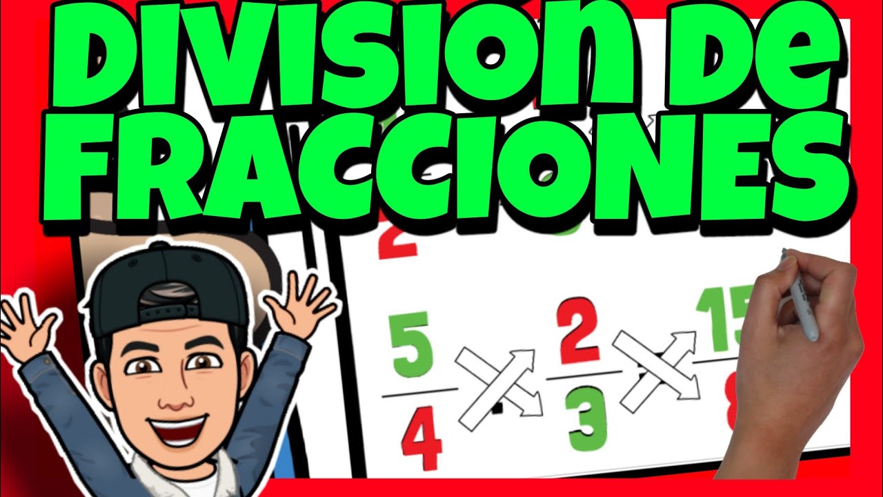 🔴 CÓMO hacer DIVISIÓN de FRACCIONES