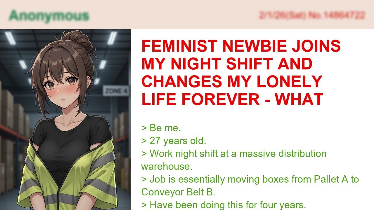 Feminist Newbie Joins My Night Shift And Changes My Lonely Life Forever - What Happened?