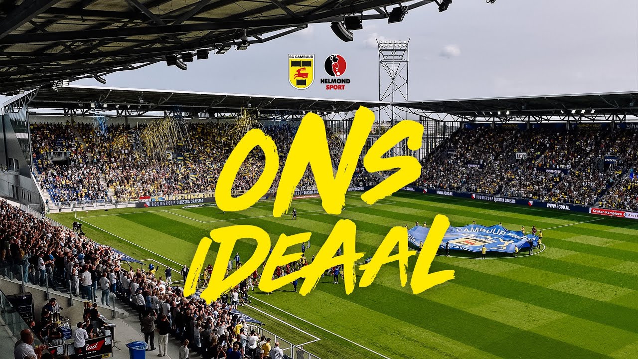 ONS IDEAAL 💛💙 | Eerste keer in het Kooi Stadion 🏟️✨