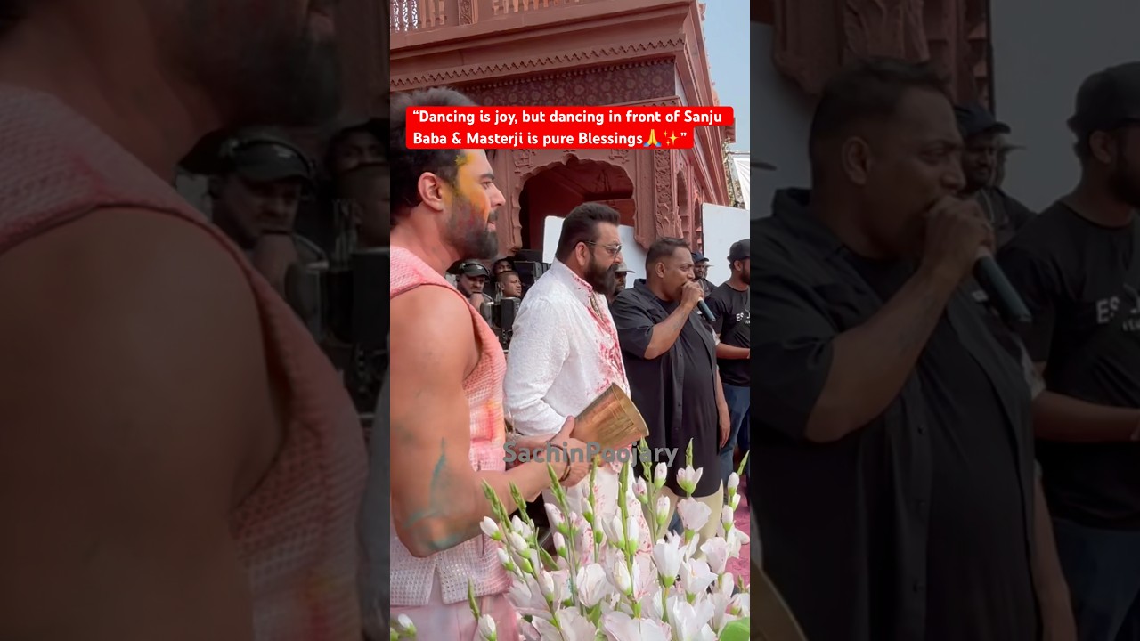 #panwadi #sanjaydutt #onset #varundhawan #ganeshacharya #sachinpoojary #jahnavikapoor #dance #bts