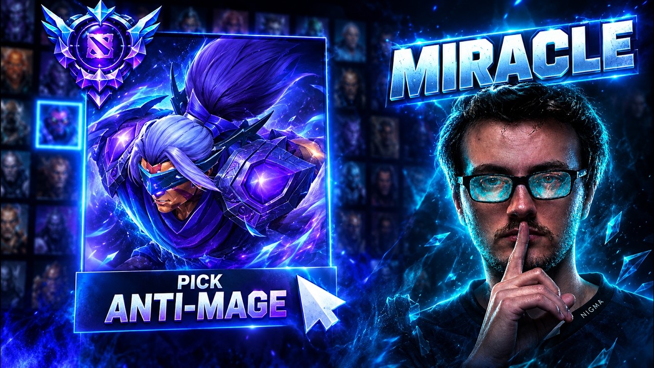 ⚡ MIRACLE- ANTI-MAGE NEXT LEVEL FARM! 😱🔥 UNSTOPPABLE!