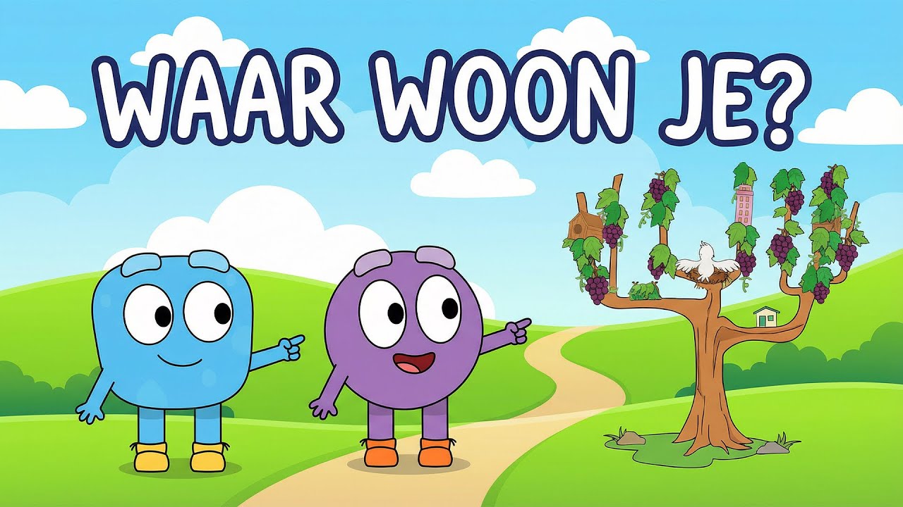 WAAR WOON JE? 🏠 Parel & Rocky (Afl. 1) + Liedje: BLIJ | Boom van Leven