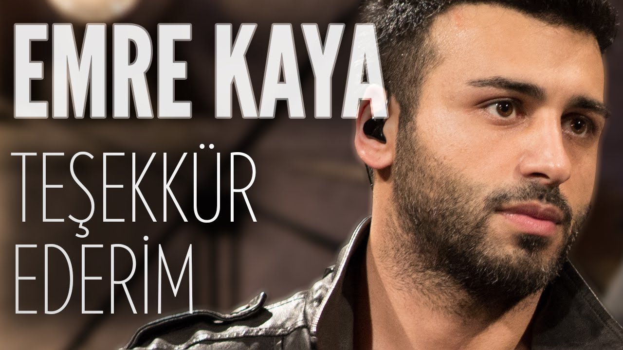 Emre Kaya - Teşekkür Ederim (JoyTurk Akustik)