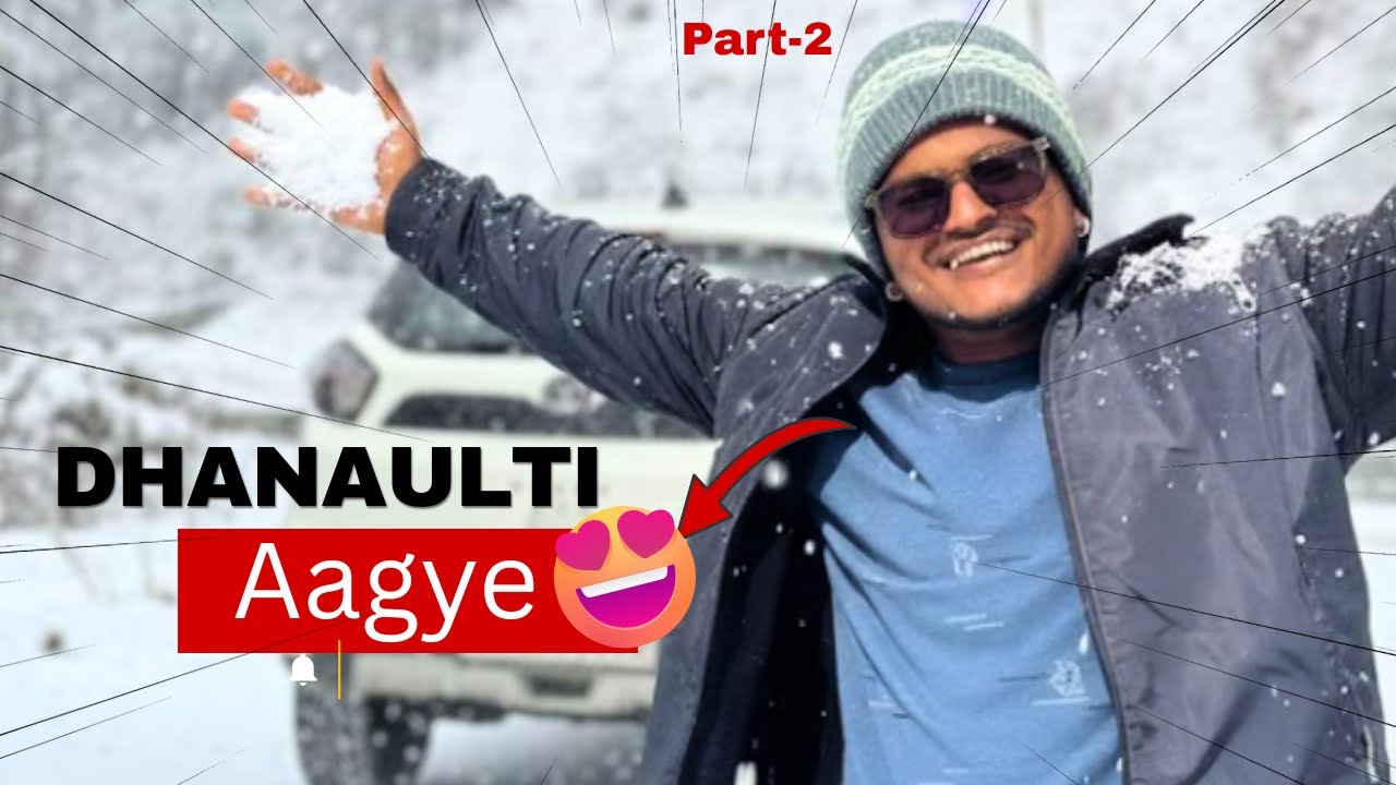 Dhanaulti Aagye 😍 ￼Snow Dekhne 