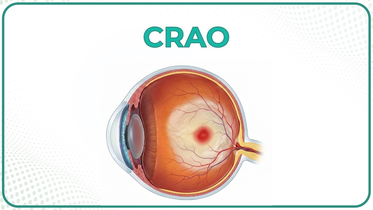 Central Retinal Artery Occlusion (CRAO) 👁️ Internal Medicine & Ophthalmology | USMLE Step 2 CK