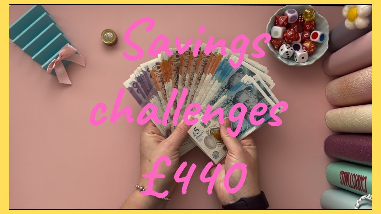 Savings Challenges time 💛 Cash stuffing £440 💛 Making saving fun 💛 Saving with purpose 💕