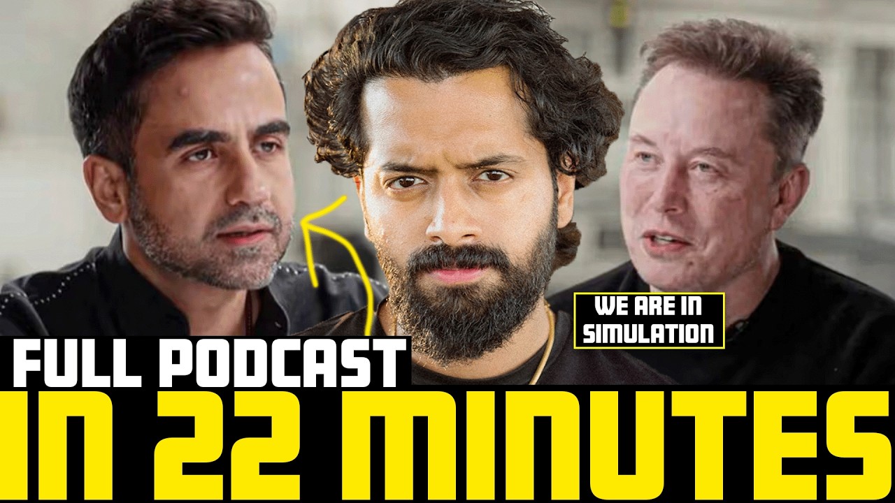 🚨Elon Musk VIRAL PODCAST Explained In 22 Mins⏰🚨| 3 BIGGEST PREDICTIONS | Aye Jude✊