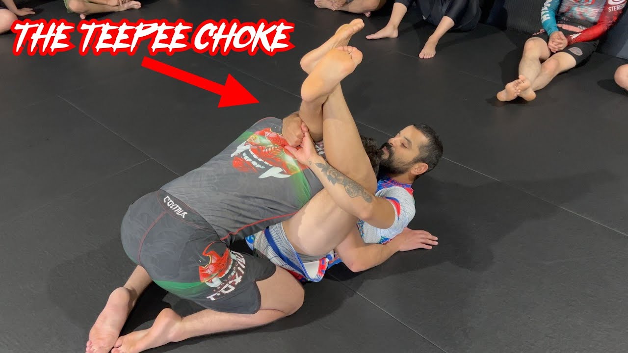 Teepee Choke and Triangle - nogi - 10th Planet - Beginner A.M. Class