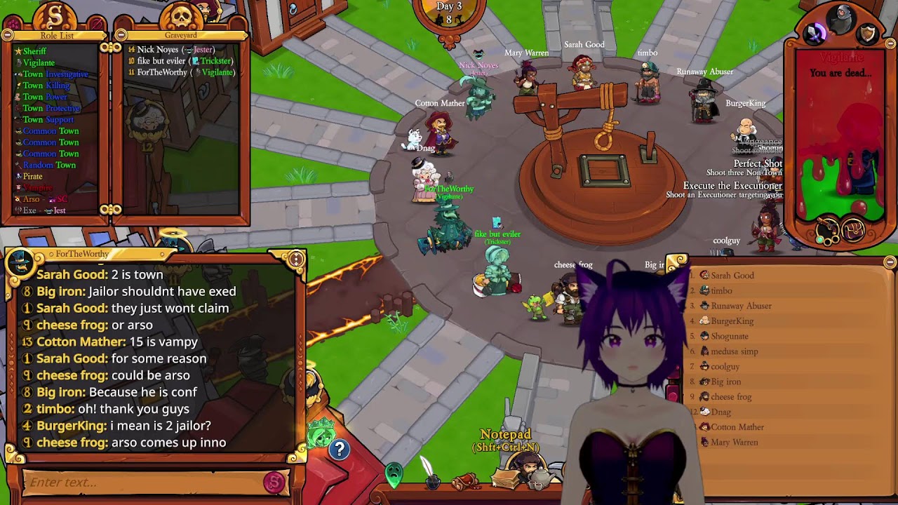 [VTuber] [EN] Town of Salem 2
