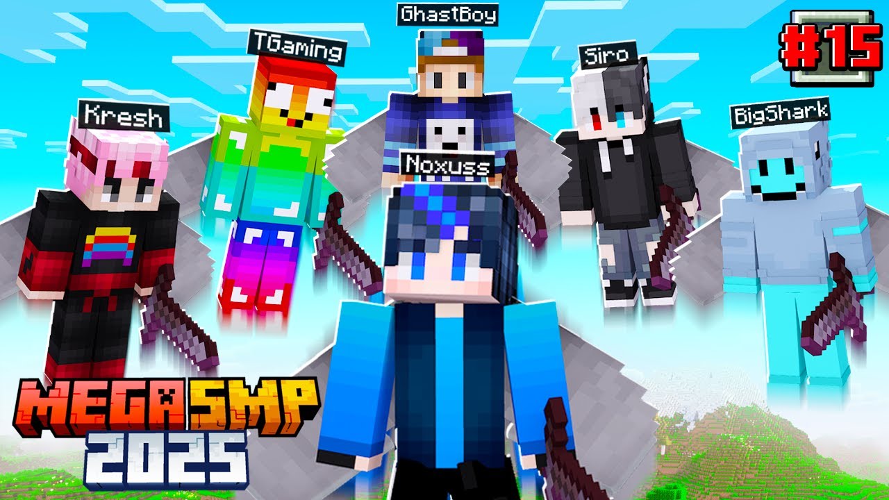 NOXUSS Bị Cả SERVER Truy S&aacute;t ? Kế Hoạch Đ&atilde; Bị Lộ, Nước Đi Mới Của CH&Oacute; ĐI&Ecirc;N | Minecraft Mega Smp 15