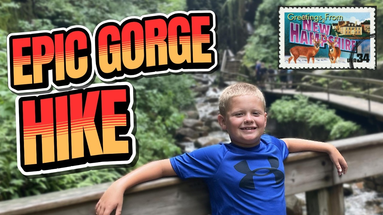 JACK'S SQUAD: Jack takes on the Flume Gorge in Franconia Notch State Park