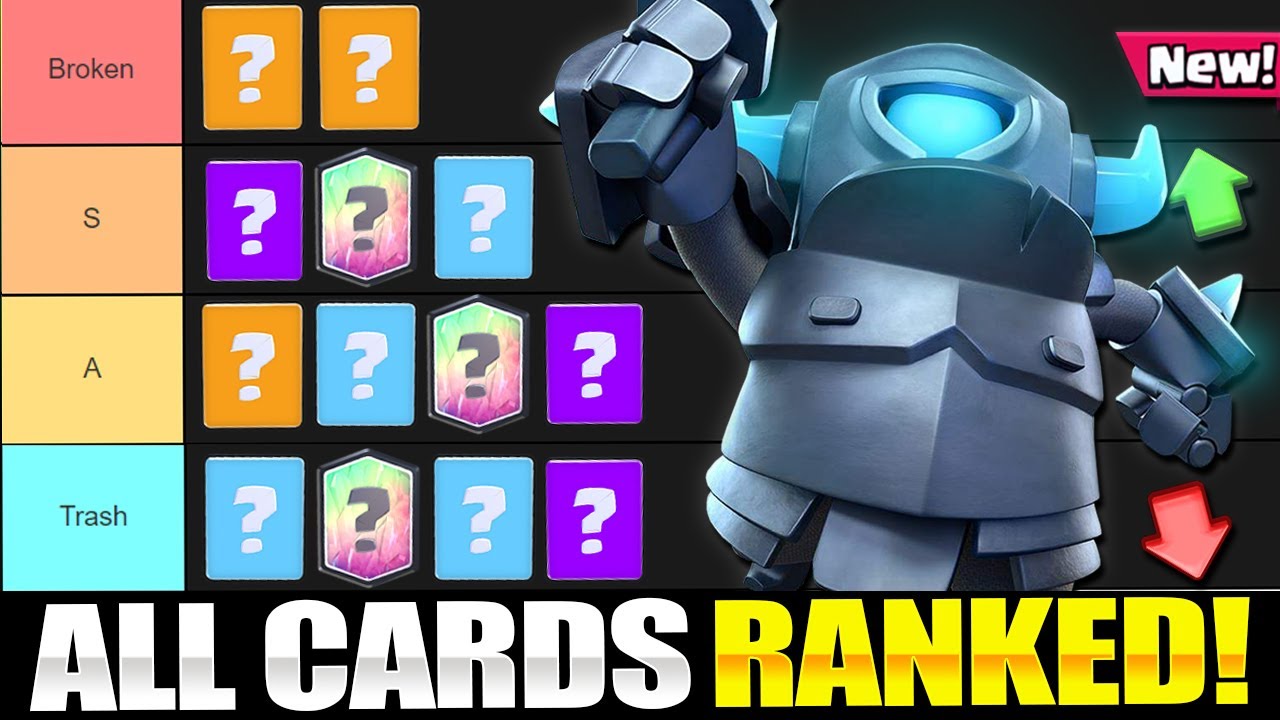 *NEW* Clash Royale CARD TIER LIST!! Ranking Every Card!! (May 2020)