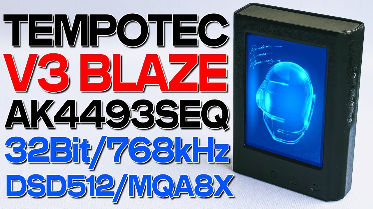 TEMPOTEC V3 BLAZE — Тот самый HiFi-Плеер за вменяемые деньги!