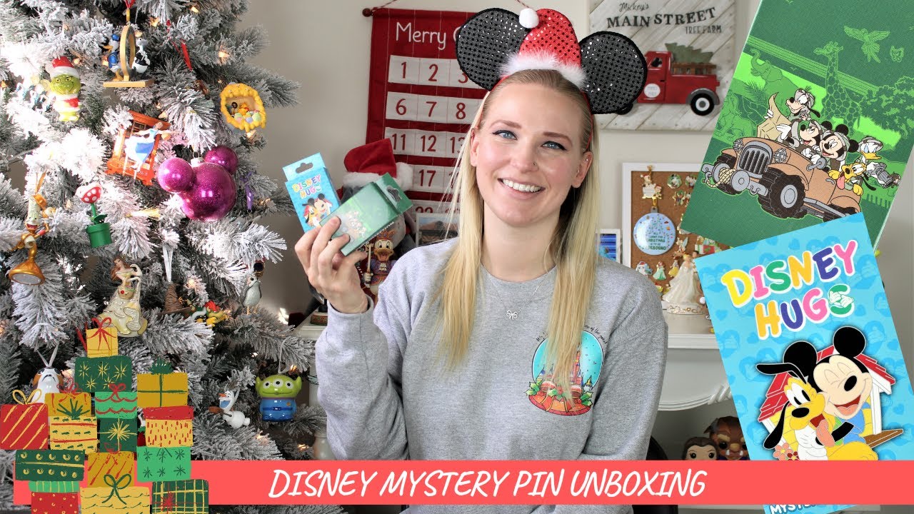 Vlogmas 2020 Day 25: Disney Mystery Pin Unboxing