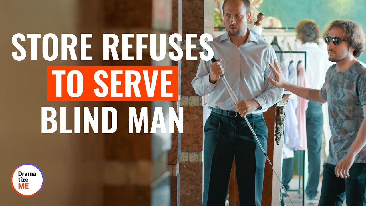 Blind Man Was Refused in Service, But Karma Keeps Its Eye on Him | @DramatizeMe