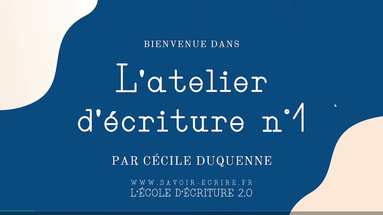 Atelier n°1