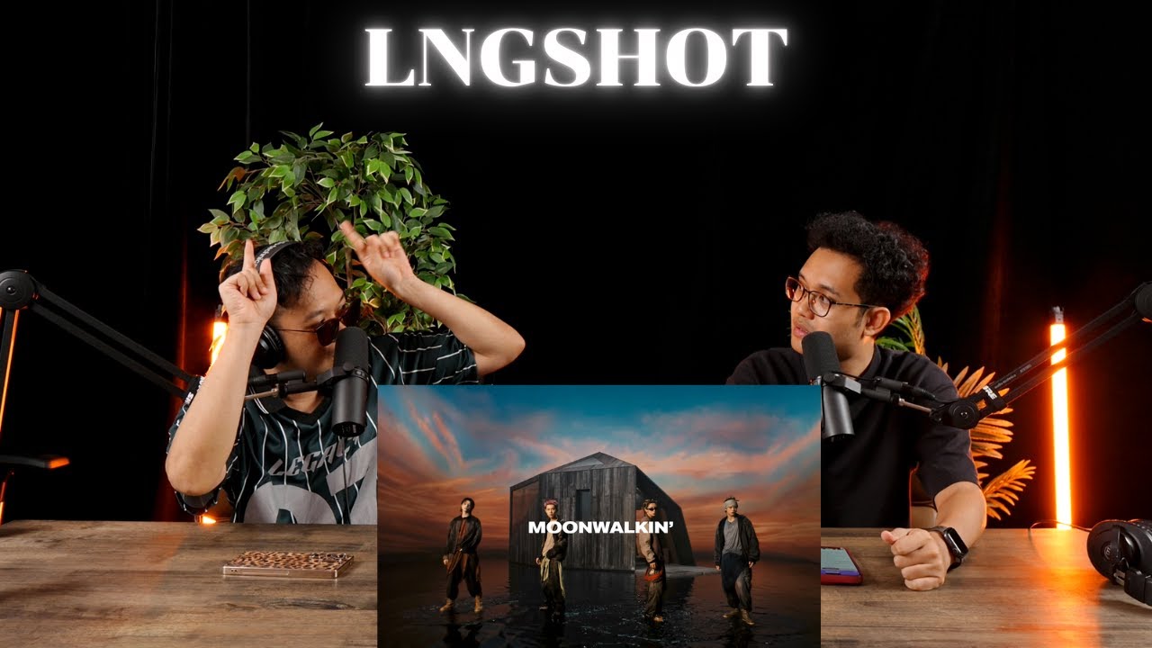 DKSK REACTION to LNGSHOT - [Moonwalkin'] Official Music Video