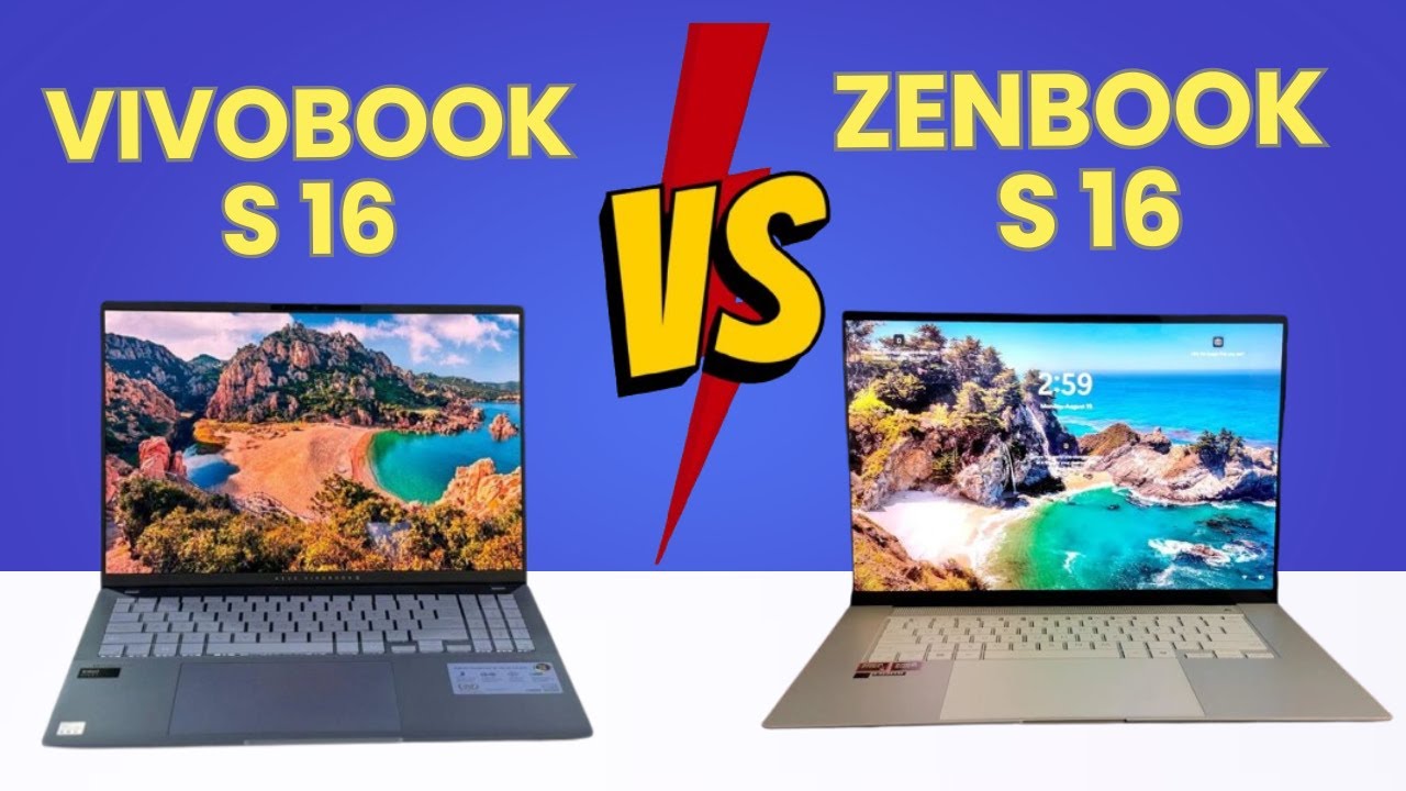 Don&rsquo;t Buy the Wrong One &ndash; Vivobook S 16 vs Zenbook S 16 Compared!