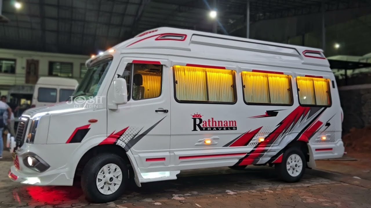 New Model BS6 Traveller 17 Seater Normal Pixel Completed From Josh Dezigns..... 