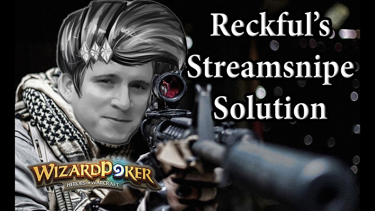Reckful's Flawless Plan: Outsmarting The Streamsniper