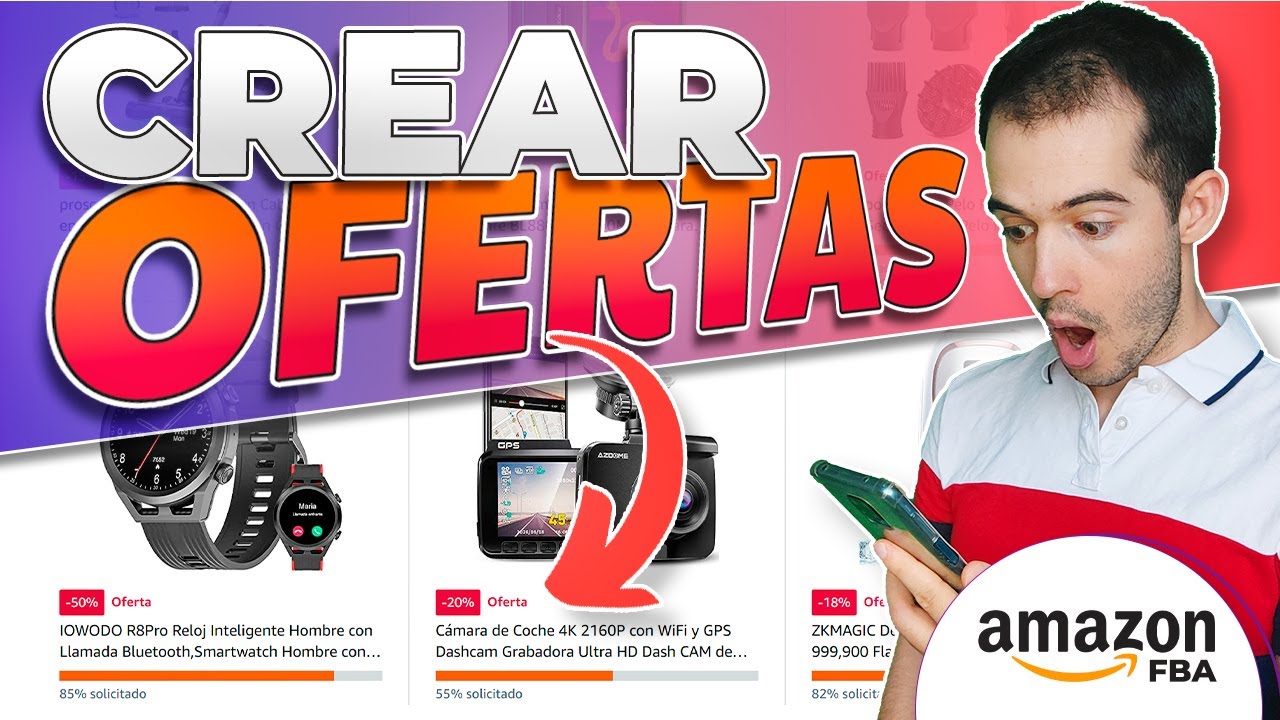 C&oacute;mo CREAR OFERTAS en Amazon FBA? ⚡Vende M&Aacute;S creando Ofertas FLASH , Ofertas BLACK FRIDAY etc🔥