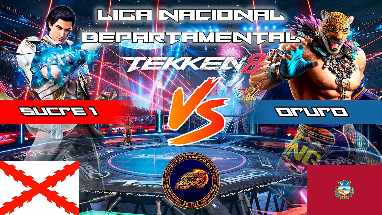 SUCRE 1 VS ORURO (FECHA1) LIGA NACIONAL DEPARTAMENTAL ASOCIACION HADOUKEN DOJO GAMER