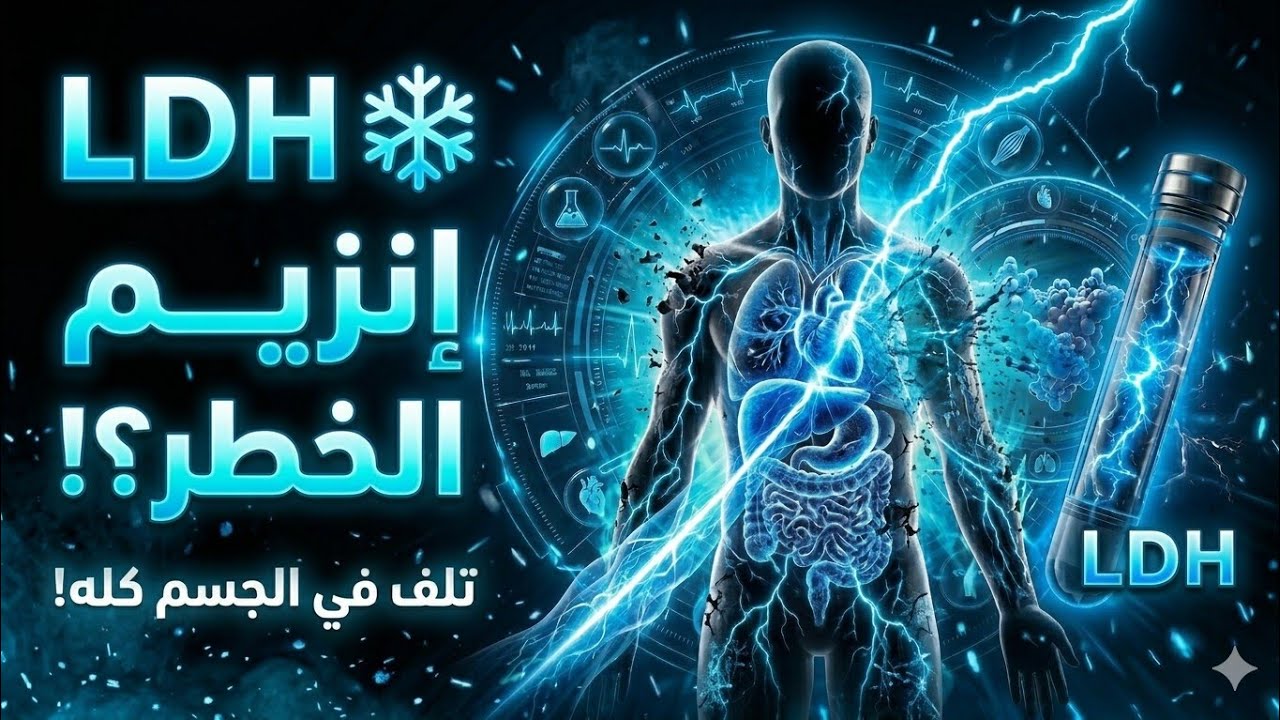 Lactate Dehydrogenase (LDH Enzyme) انزيمات القلب وتشخيص موت عضلة القلب + وتفسير النتائج + العمى