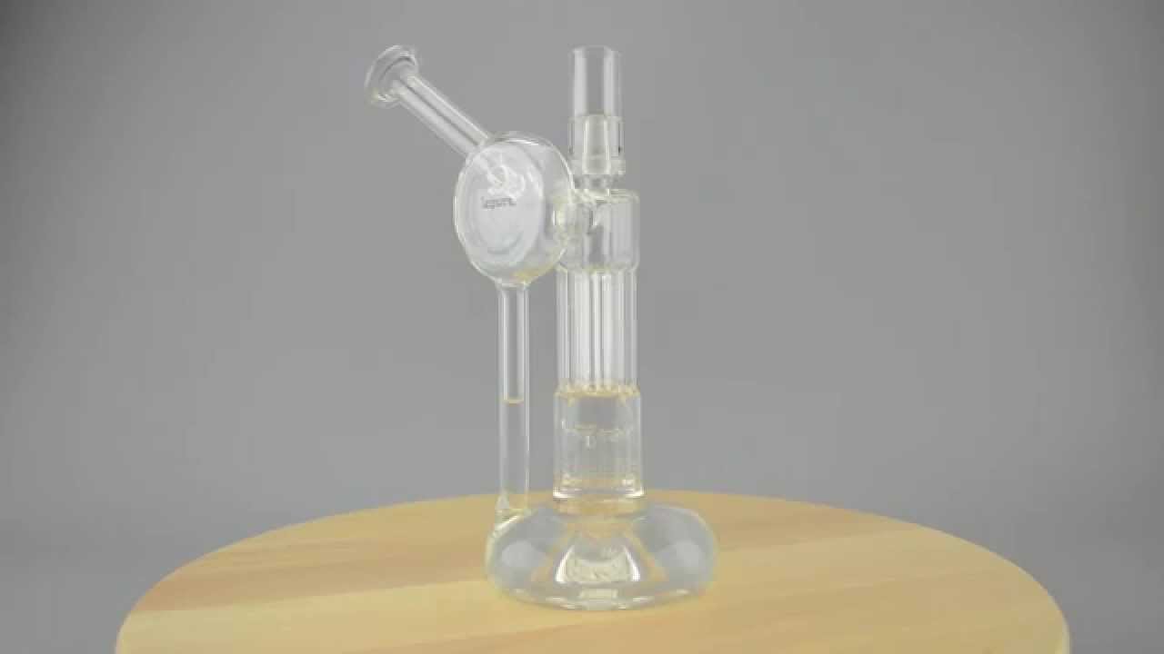 Leisure Glass Pillar Recycler Rig at TheDabLab.com