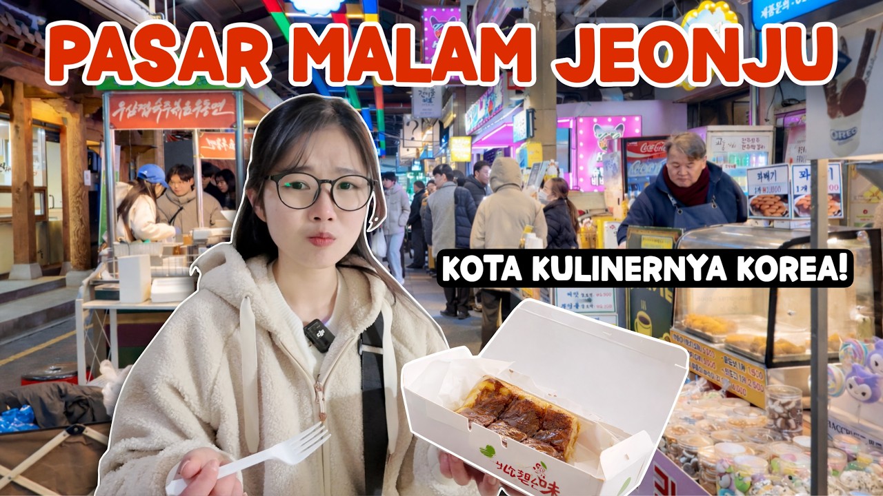 JAJANAN PASAR MALAM JEONJU🇰🇷 | Muslim Friendly