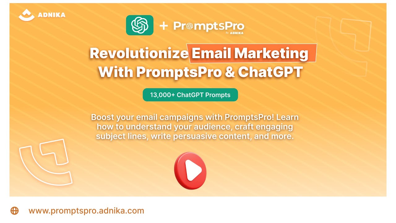 Revolutionize Your Email Marketing with ChatGPT & PromptsPro | Boost Engagement & Results