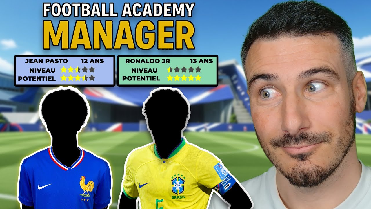 DES NOUVEAUX CRACKS DANS NOTRE ACADÉMIE : Football Academy Manager - Découverte - Épisode 2